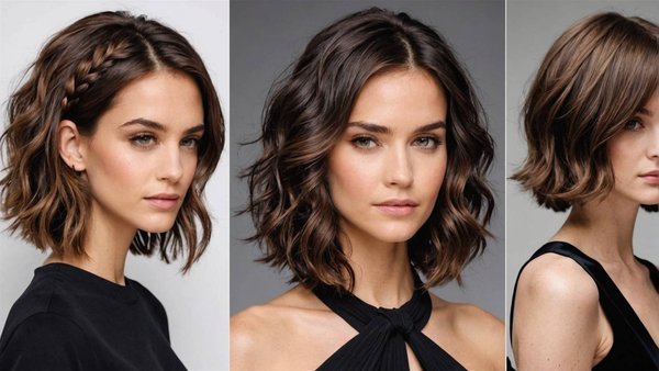 Coiffures tendance pour cheveux mi-longs en 2023